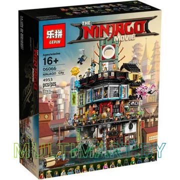 Конструктор Lepin 06066 Ниндзяго сити (4953 детали)